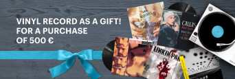 Vinyl record as a gift! For a purchase of 500€