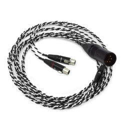 Audeze LCD5 Combo cable - balanced XLR and 6.3mm stereo