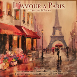 Various – L'amour A Paris (LP)