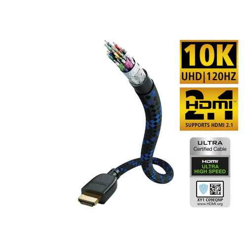 In-Akustik Audio video cable HDMI 2m 2.1 premium