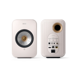 KEF LSX II Wireless Hifi Speaker System, Mineral White