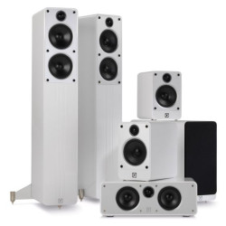 Q Acoustics Speakers Kit Concept Cinema Pack Gloss White
