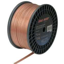 Real Cable HP Cable 4 mm² - OFC FLAT LINE Spool/50 m transparent - 1 m