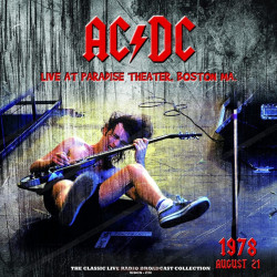 AC/DC – Live At Paradise Theater, Boston MA. (1978 August 21, LP, Clear)