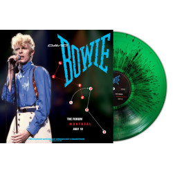 David Bowie – Live 1983 The Forum Montreal July 12 (2LP, Green Splatter Vinyl)