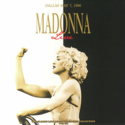 Madonna – Live In Dallas 1990 (2LP, White/Black Splatter Vinyl)