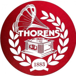 Thorens Slipmat for Turntable Platter Mat with Red Logo   