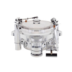Transrotor TOURBILLON FMD Turntable with Platter weight alu, 
without tone arm, without cartridge, with Konstant FMD