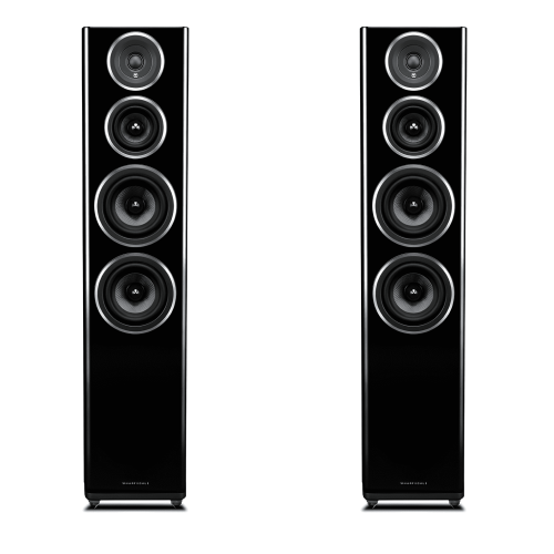Wharfedale 3-Way Floorstand Speakers Diamond 11.4 Black Wood