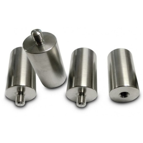 Bassocontinuo M 7 Cylinders Box (set of 4) Stainless Steel