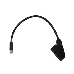 Loewe Micro-AV/Scart Adapter Black