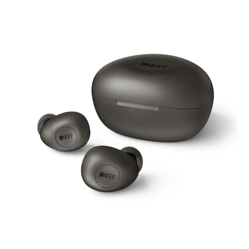 KEF Mu3 Wireless In-Ear Headphones Charcoal Grey