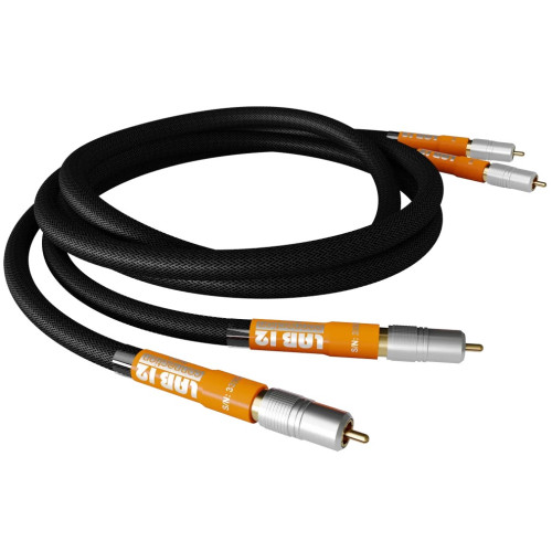 Lab12 RCA1 Interconnect Cable Black